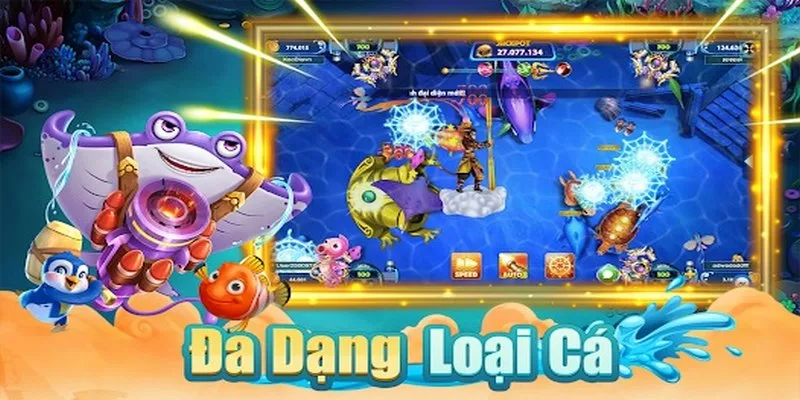 sảnh game bắn cá thần tài