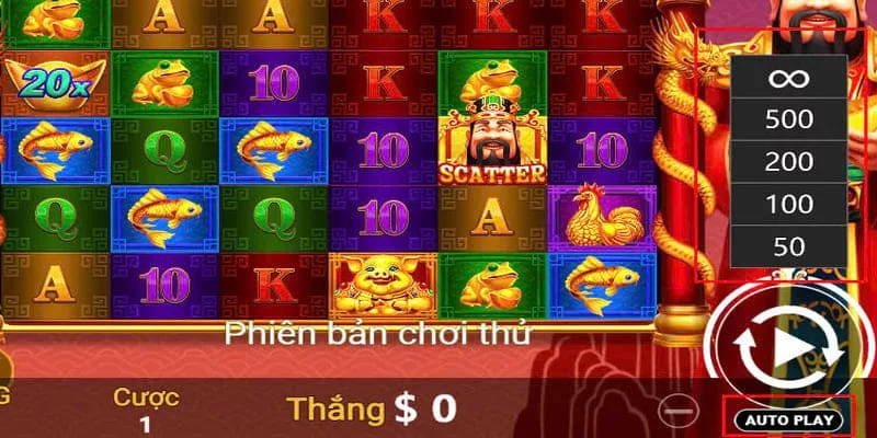 Tính năng nổ hũ thần tài